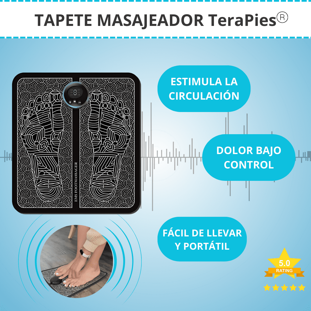 Tapete Terapeutico Masajeador de pies